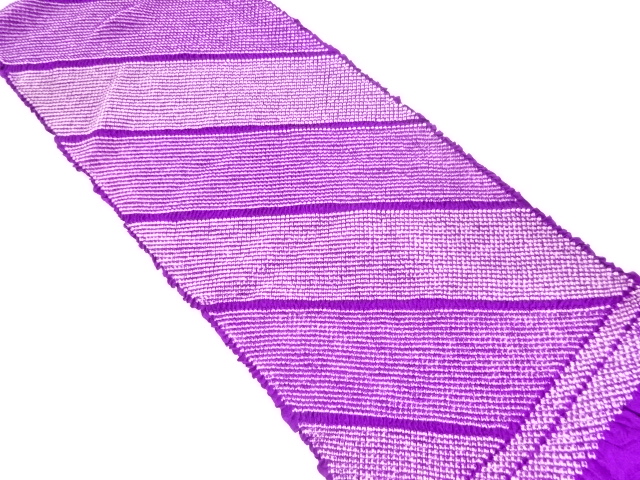 正絹　振袖用　絞り　帯揚げ